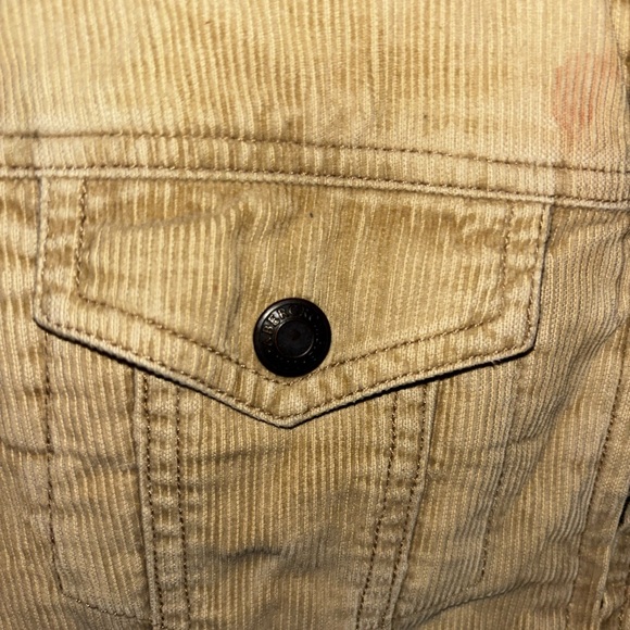 Abercrombie & Fitch Cream Sherpa Jacket Size Large A00319 - Picture 2 of 12